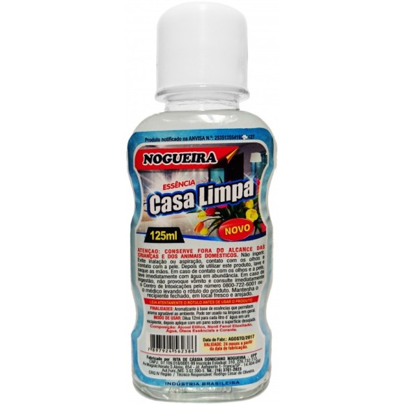 ESSENCIA NOGUEIRA CASA LIMPA UNID.125 ML