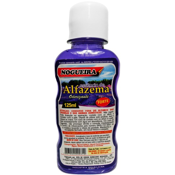 ESSENCIA NOGUEIRA ALFAZEMA UNID. 125 ML