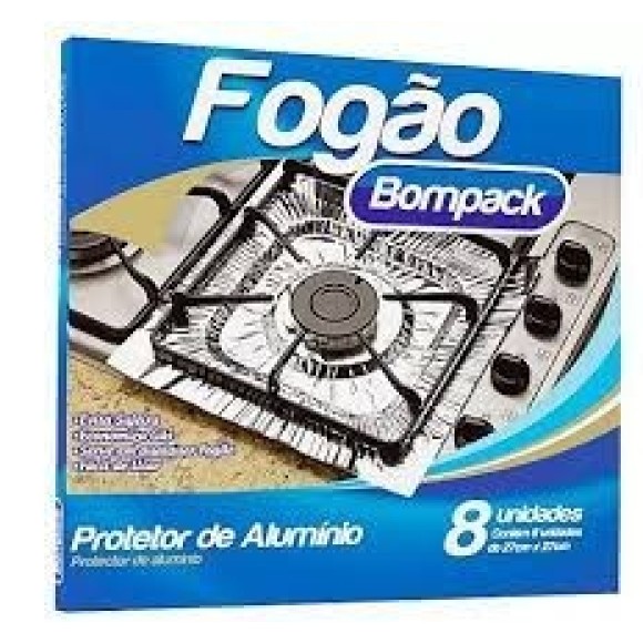 PROTETOR DE FOGAO C/8 UNID. BOMPACK